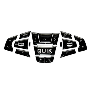 ماکت کلیدهای کروز و مدیا فرمان کرومی کوئیک اس مدل Black402 کد183
